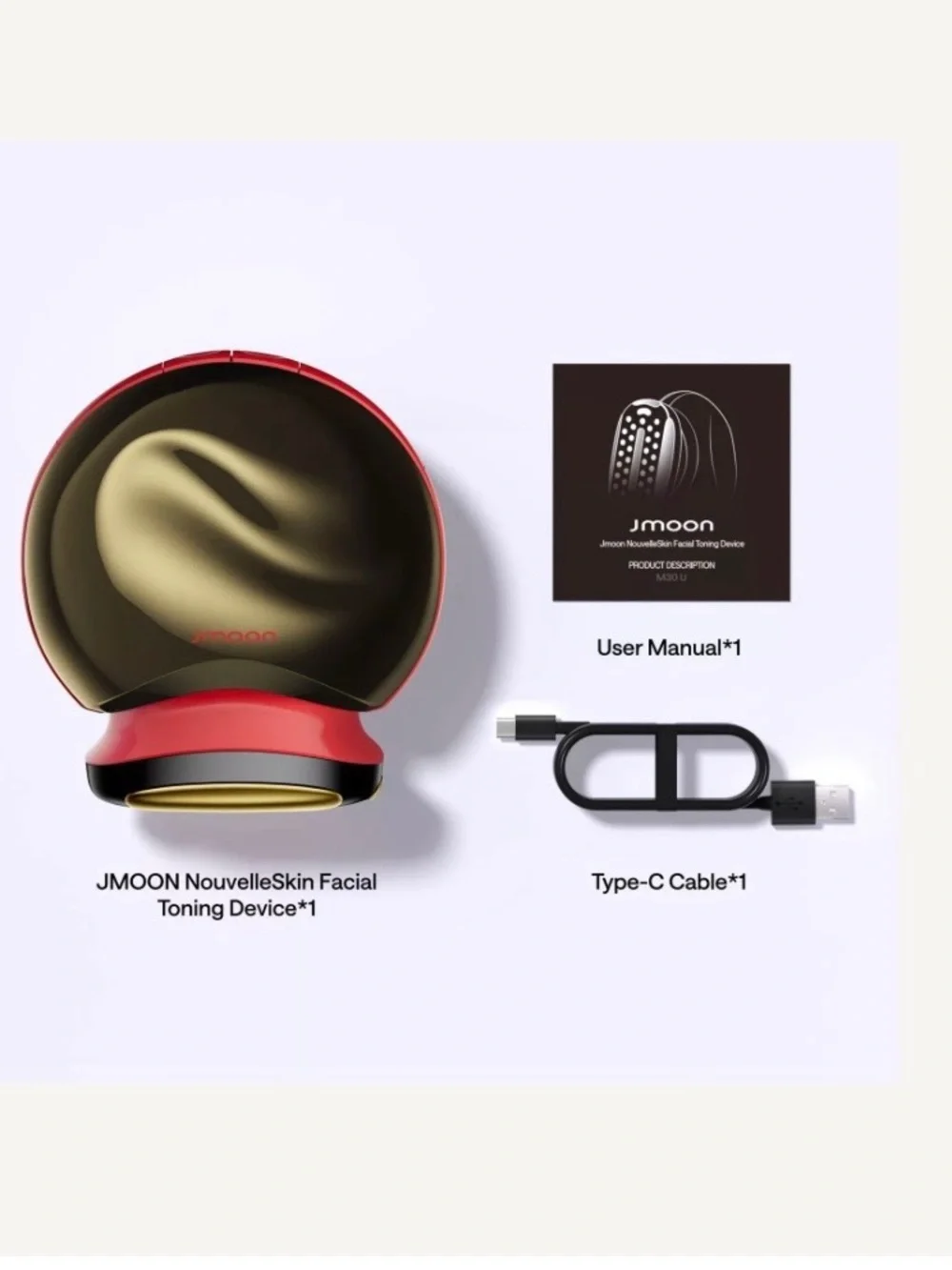 Ulike - JMOON Microcurrent & LED Facial Toning Device